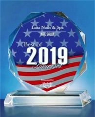 Best Nail Salon award badge