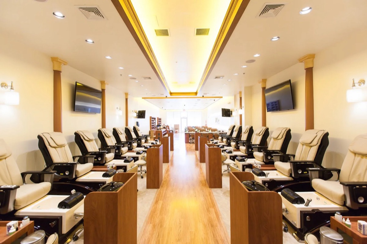 Somerset Nails pedicure chairs